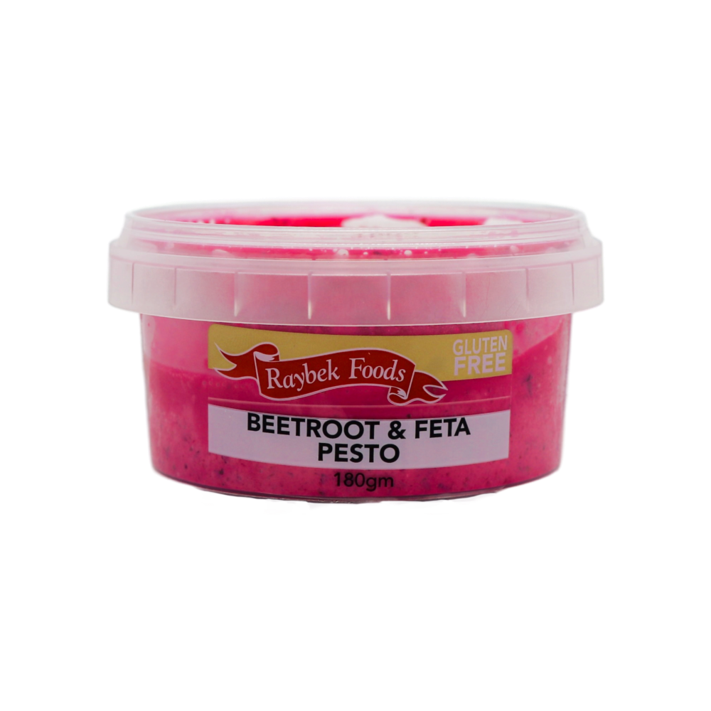 Beetroot & Feta Pesto Dip 180g (Raybek Foods) Butcher Baker Grocer