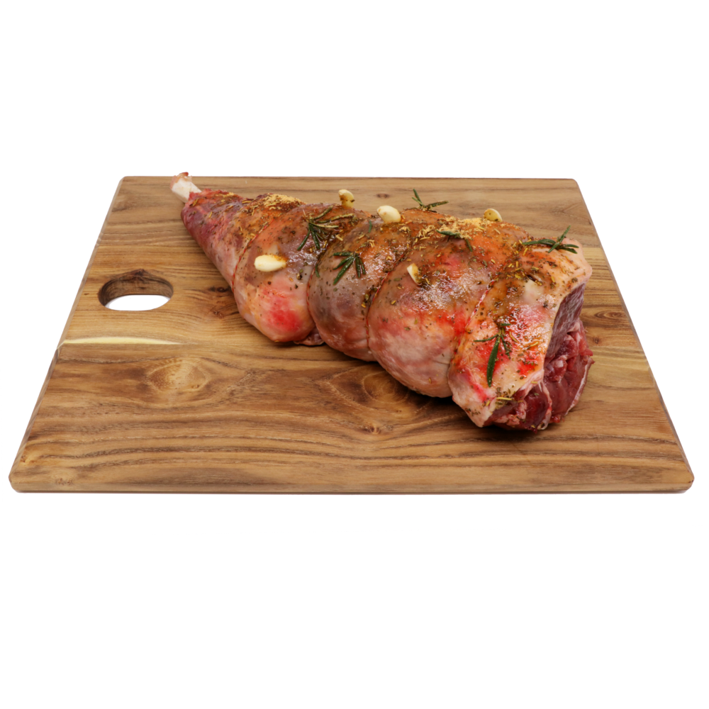 Premium Tasmanian Lamb Easy Carve Leg Roast (Garlic & Rosemary or Rosemary, Mint & Garlic) Butcher Baker Grocer