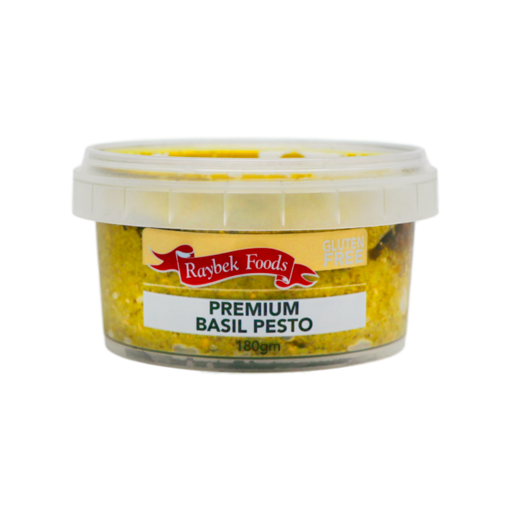 Premium Basil Pesto 180g (Raybek Foods) Butcher Baker Grocer