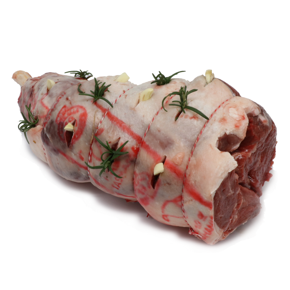 Premium Tasmanian Lamb Easy Carve Leg Roast (Garlic & Rosemary or Rosemary, Mint & Garlic) Butcher Baker Grocer