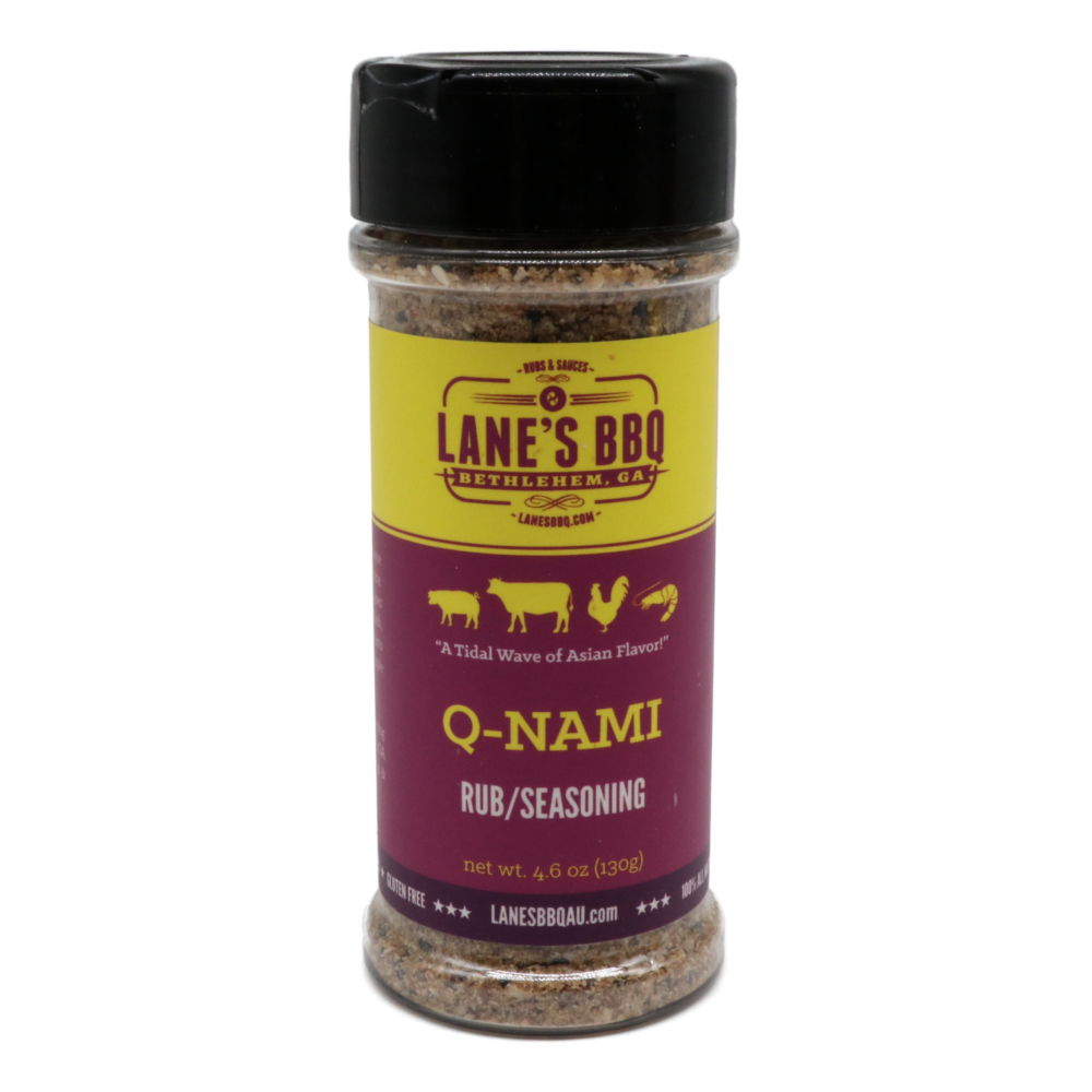 Q-Nami Rub/Seasoning 130g (Lane's BBQ) Butcher Baker Grocer