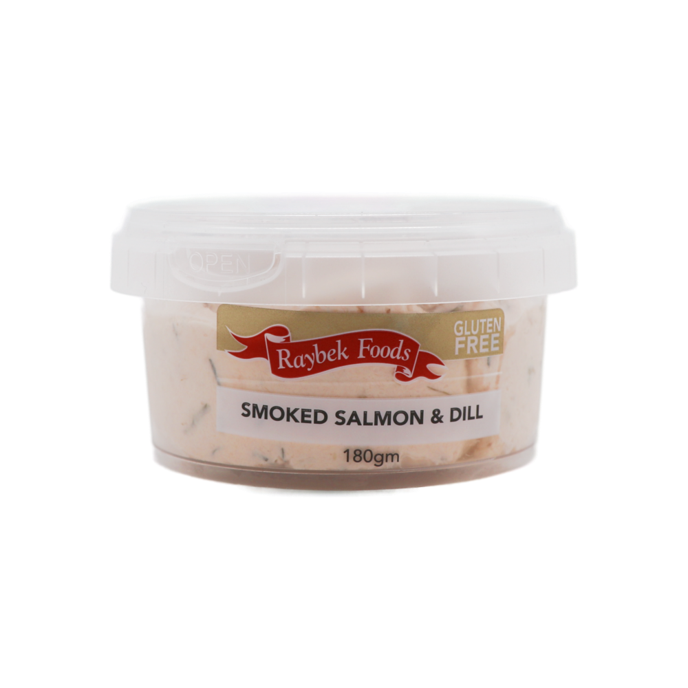 Smoked Salmon & Dill Dip 180g (Raybek Foods) Butcher Baker Grocer