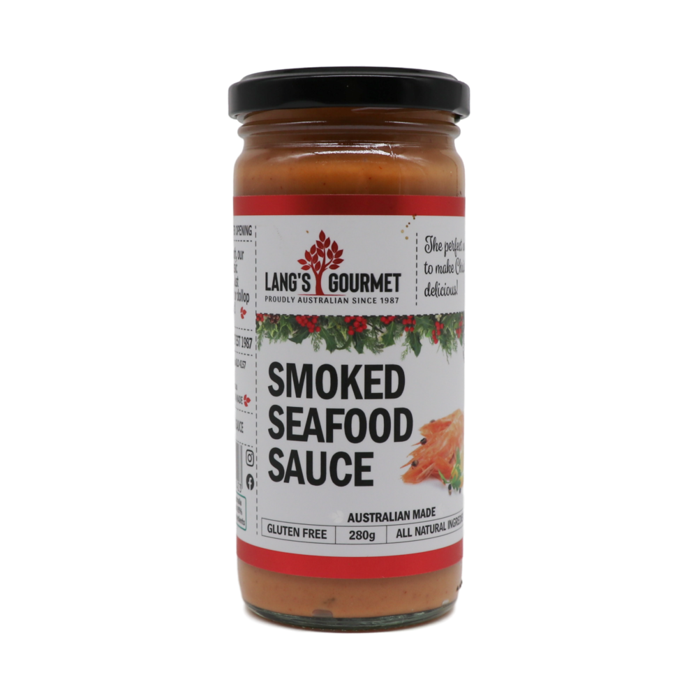 Smoked Seafood Sauce 280g (Lang's Gourmet) Butcher Baker Grocer