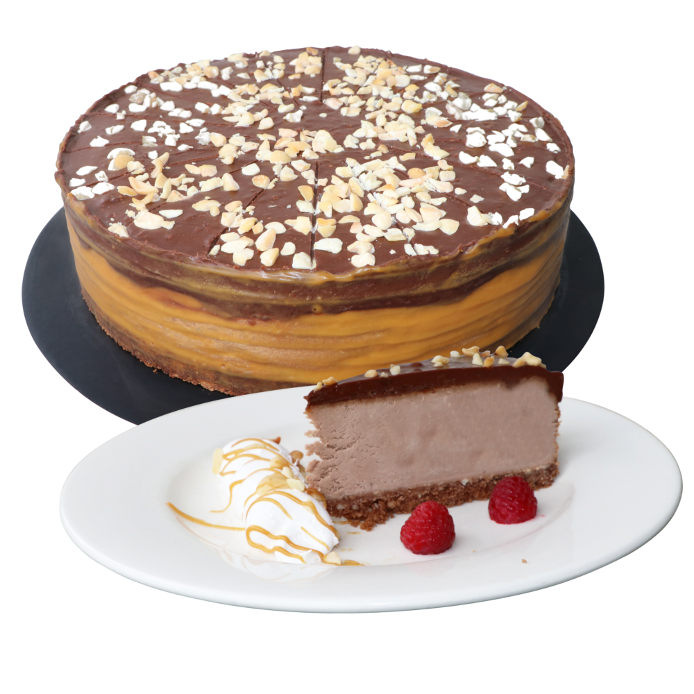 Ferrero Cheesecake (whole, 18 portions) Butcher Baker Grocer