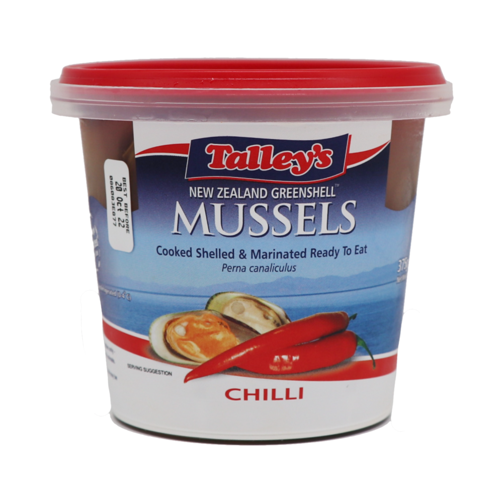 Chilli New Zealand Greenshell Mussels - Ready to Eat (Talley's) Butcher Baker Grocer